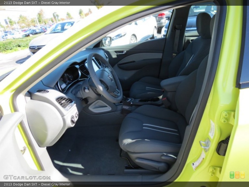 Diesel Gray Interior Front Seat for the 2013 Dodge Dart SXT #72395877
