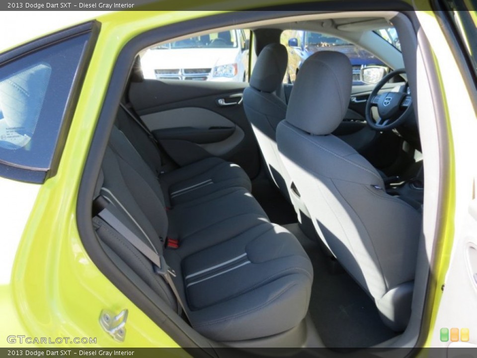 Diesel Gray Interior Rear Seat for the 2013 Dodge Dart SXT #72395889