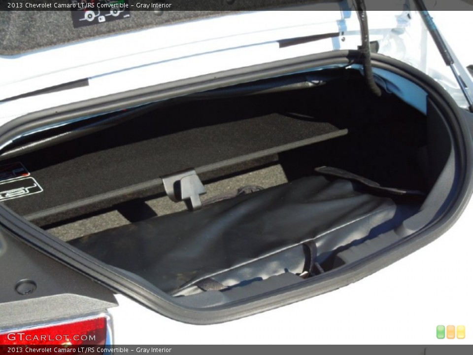 Gray Interior Trunk for the 2013 Chevrolet Camaro LT/RS Convertible #72396090