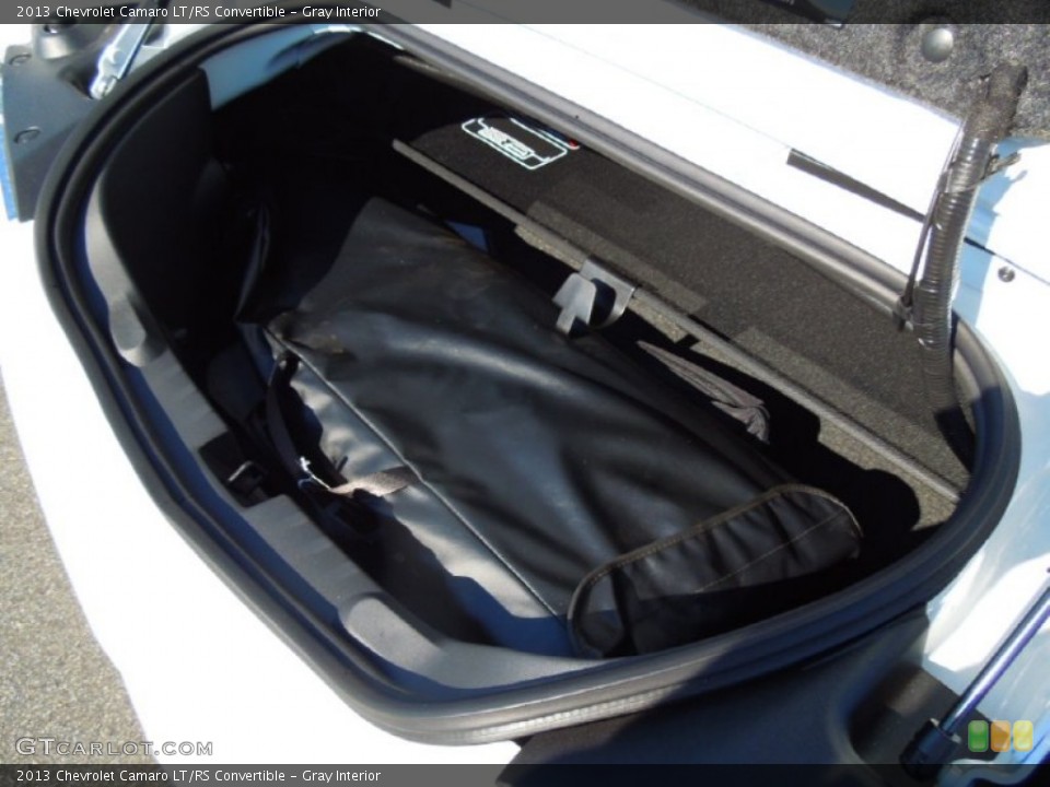 Gray Interior Trunk for the 2013 Chevrolet Camaro LT/RS Convertible #72396096