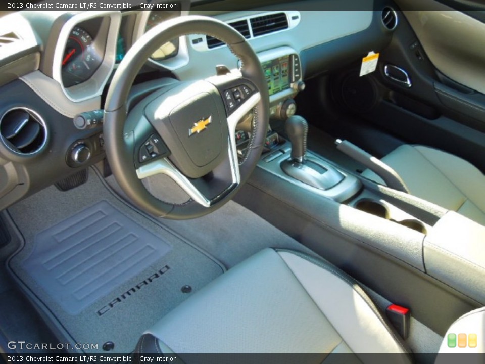 Gray Interior Prime Interior for the 2013 Chevrolet Camaro LT/RS Convertible #72396165