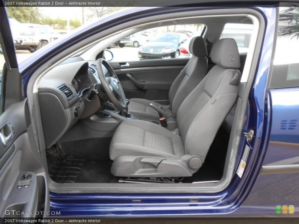 Anthracite Interior Photo for the 2007 Volkswagen Rabbit 2 Door #72398771