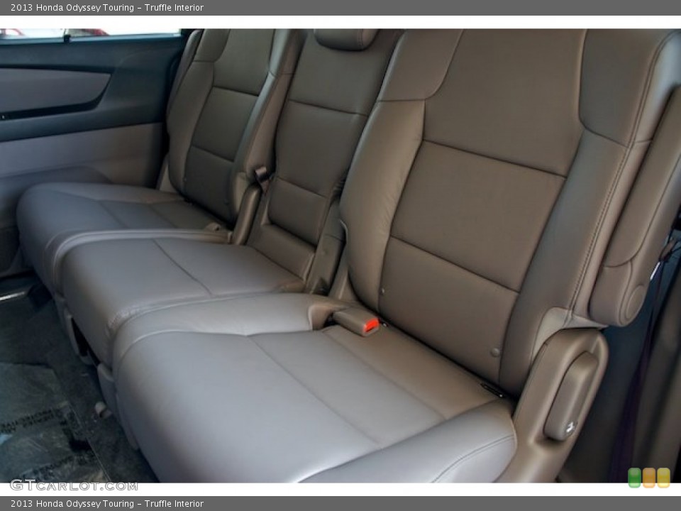 Truffle Interior Rear Seat for the 2013 Honda Odyssey Touring #72399458