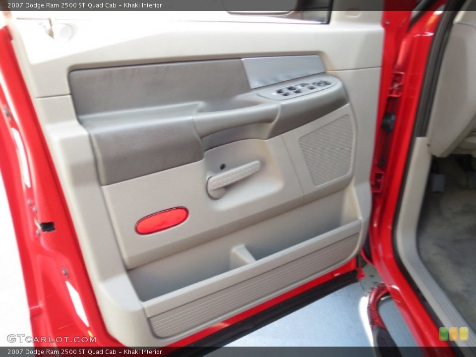 Khaki Interior Door Panel for the 2007 Dodge Ram 2500 ST Quad Cab #72399927