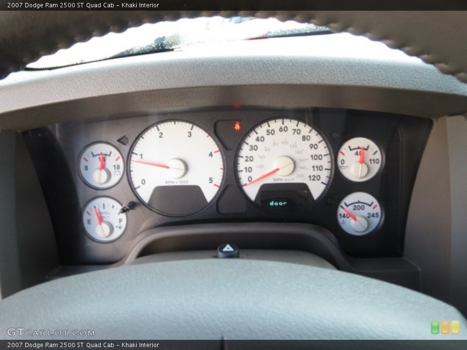 Khaki Interior Gauges for the 2007 Dodge Ram 2500 ST Quad Cab #72400139