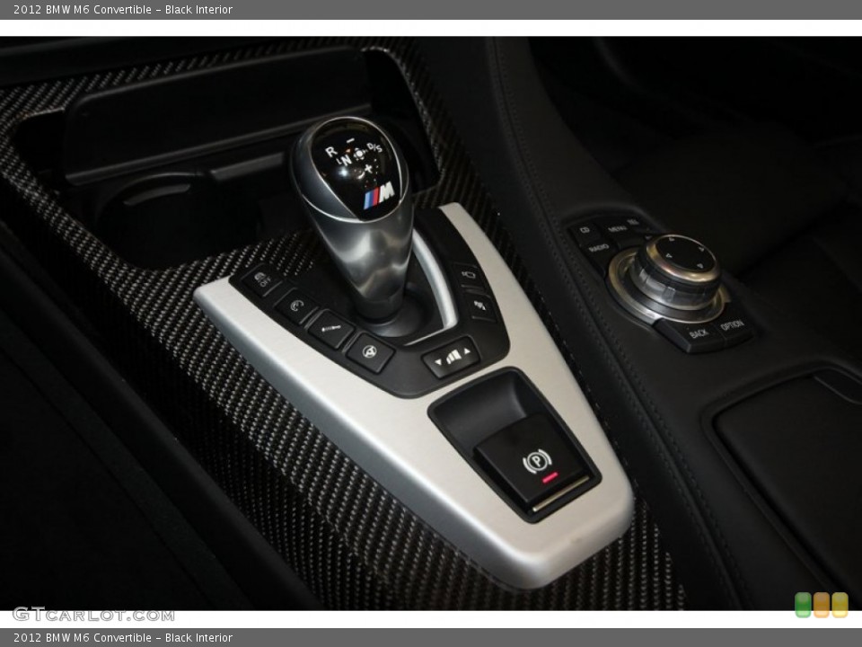 Black Interior Transmission for the 2012 BMW M6 Convertible #72401438