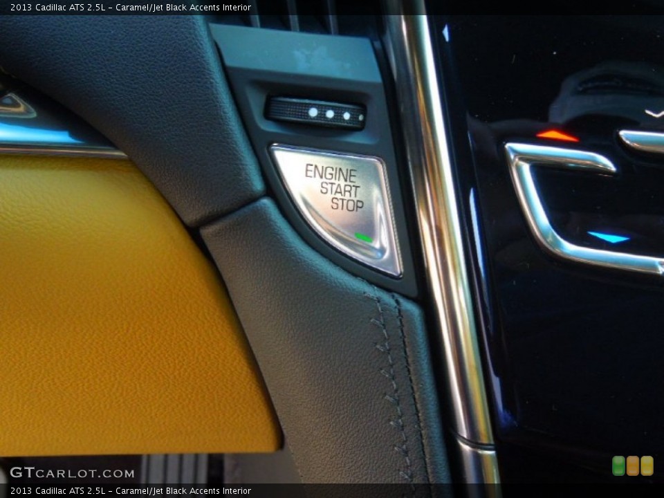 Caramel/Jet Black Accents Interior Controls for the 2013 Cadillac ATS 2.5L #72402256