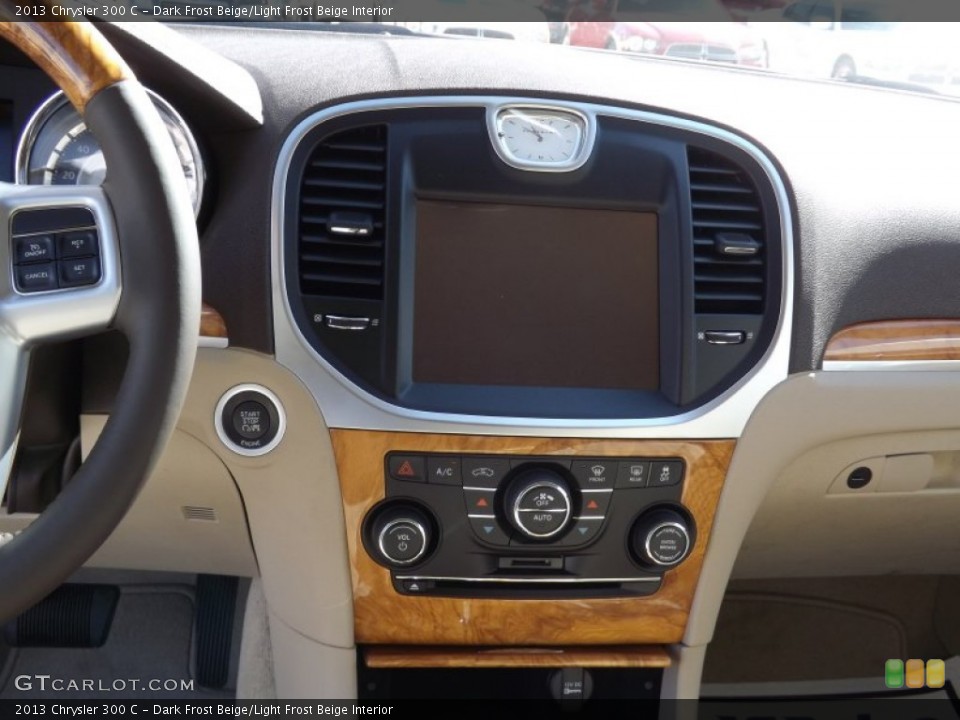 Dark Frost Beige/Light Frost Beige Interior Controls for the 2013 Chrysler 300 C #72402335