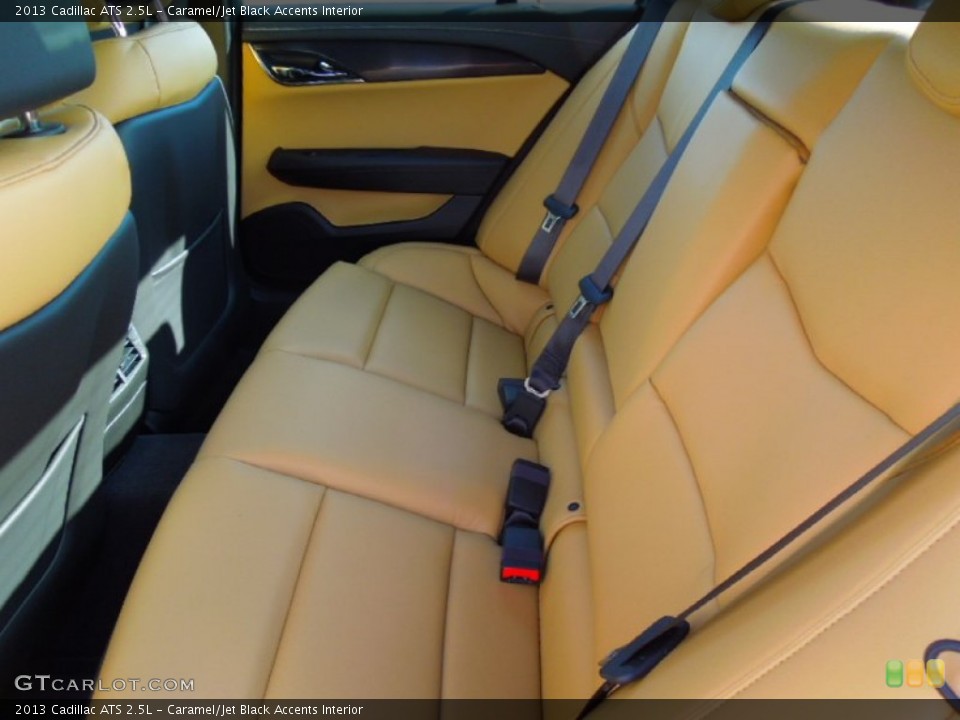 Caramel/Jet Black Accents Interior Rear Seat for the 2013 Cadillac ATS 2.5L #72402368