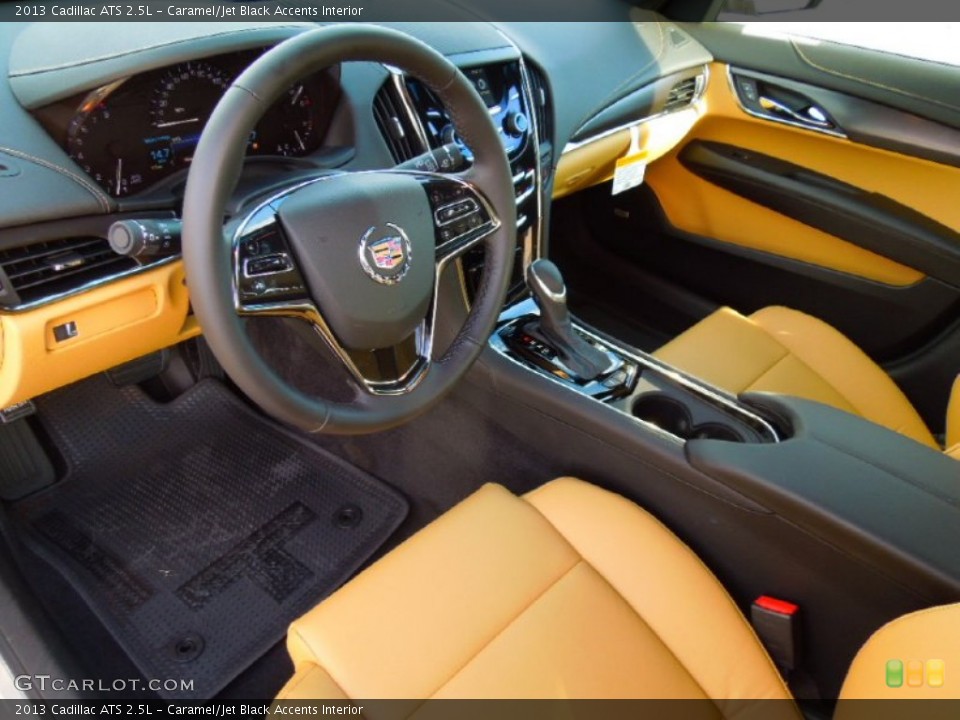 Caramel/Jet Black Accents Interior Prime Interior for the 2013 Cadillac ATS 2.5L #72402643