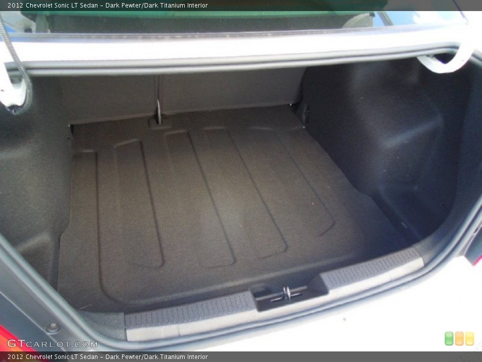 Dark Pewter/Dark Titanium Interior Trunk for the 2012 Chevrolet Sonic LT Sedan #72403088