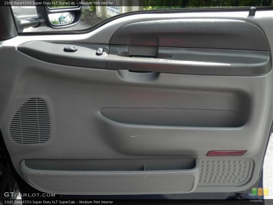 Medium Flint Interior Door Panel for the 2002 Ford F250 Super Duty XLT SuperCab #72404721