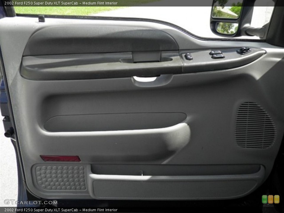 Medium Flint Interior Door Panel for the 2002 Ford F250 Super Duty XLT SuperCab #72404805