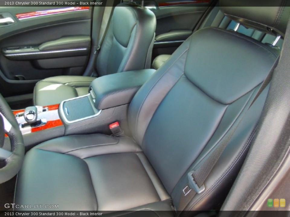 Black Interior Front Seat for the 2013 Chrysler 300  #72405695