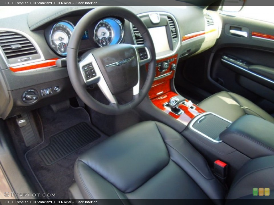 Black Interior Prime Interior for the 2013 Chrysler 300  #72406163
