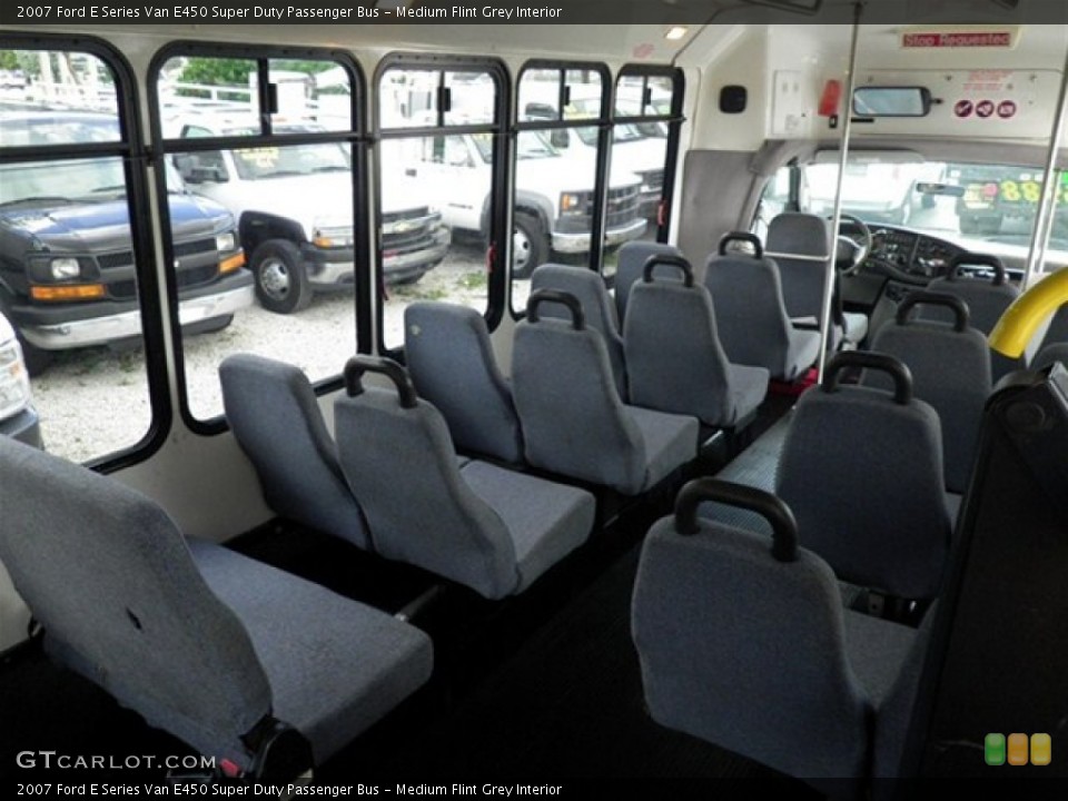 Medium Flint Grey Interior Photo for the 2007 Ford E Series Van E450 Super Duty Passenger Bus #72406335
