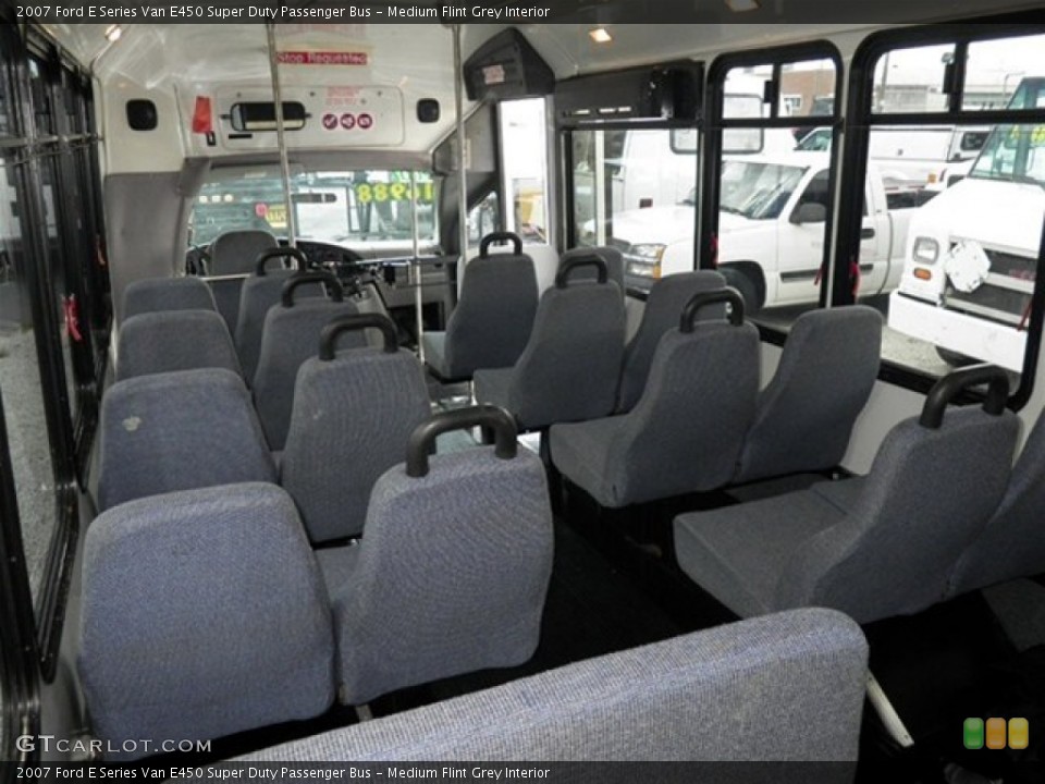 Medium Flint Grey Interior Photo for the 2007 Ford E Series Van E450 Super Duty Passenger Bus #72406385