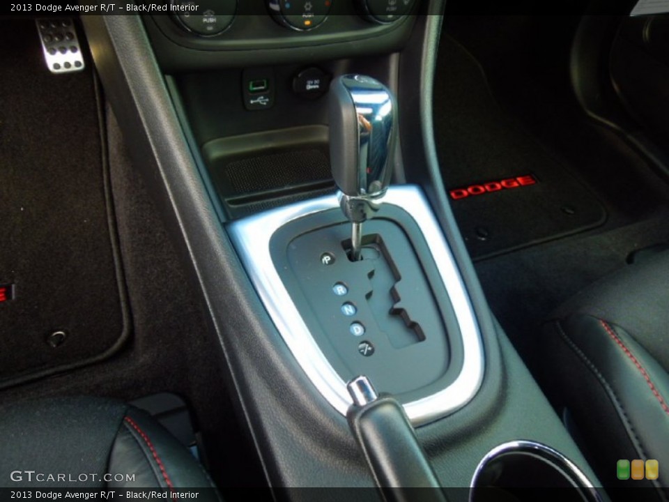 Black/Red Interior Transmission for the 2013 Dodge Avenger R/T #72406541