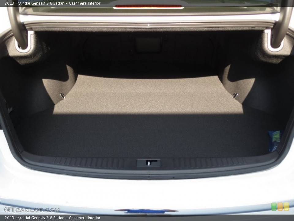 Cashmere Interior Trunk for the 2013 Hyundai Genesis 3.8 Sedan #72408200