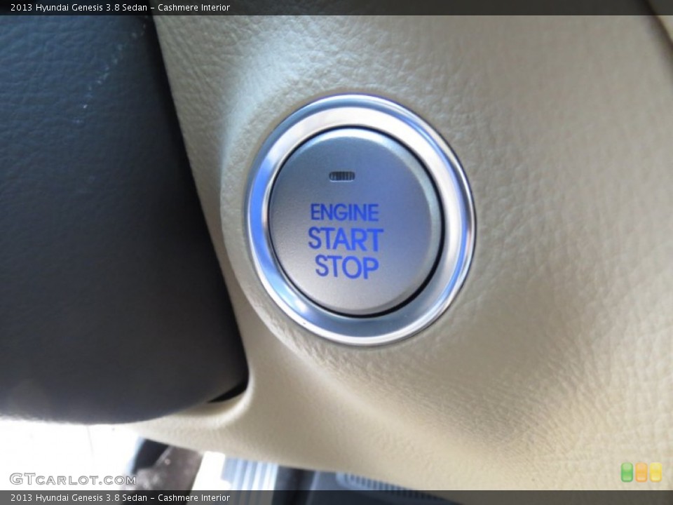 Cashmere Interior Controls for the 2013 Hyundai Genesis 3.8 Sedan #72408389
