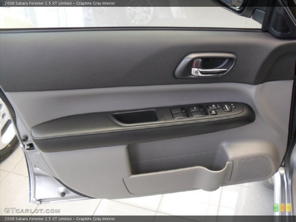 Graphite Gray Interior Door Panel for the 2008 Subaru Forester 2.5 XT Limited #72408539