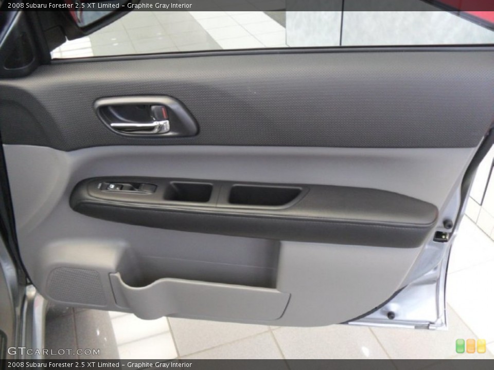 Graphite Gray Interior Door Panel for the 2008 Subaru Forester 2.5 XT Limited #72408557