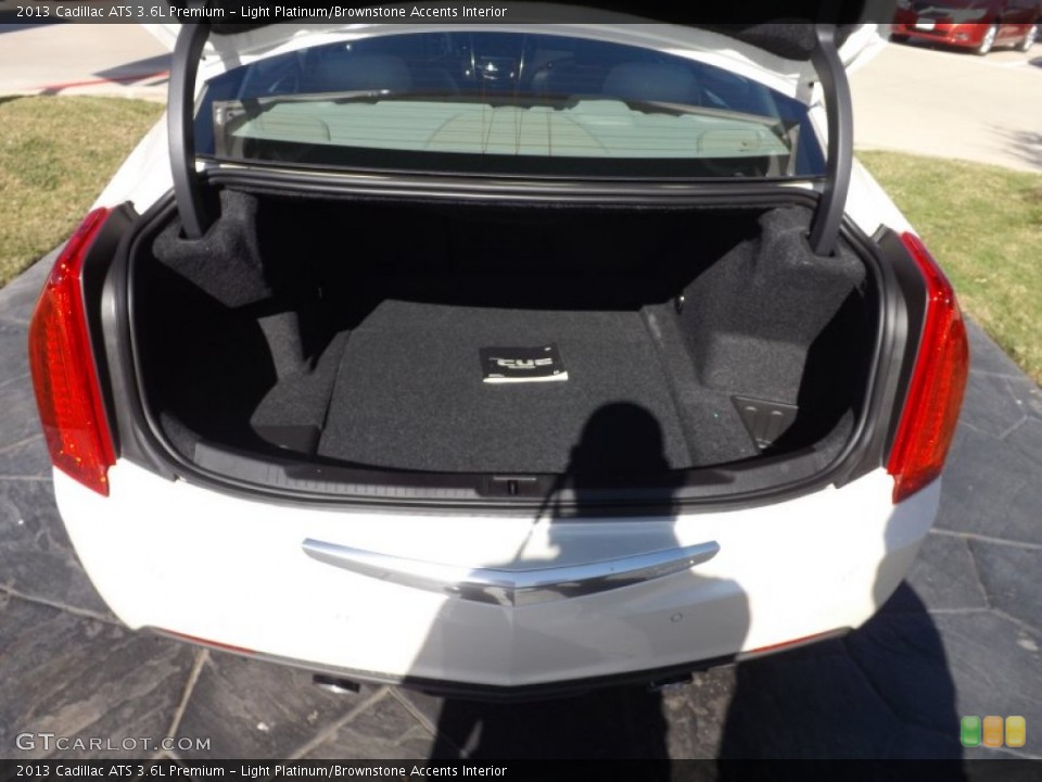 Light Platinum/Brownstone Accents Interior Trunk for the 2013 Cadillac ATS 3.6L Premium #72409298