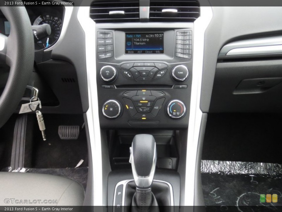 Earth Gray Interior Controls for the 2013 Ford Fusion S #72409742