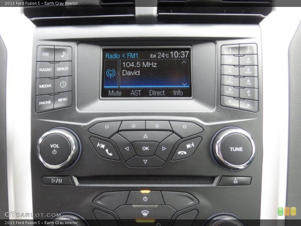 Earth Gray Interior Audio System for the 2013 Ford Fusion S #72409766