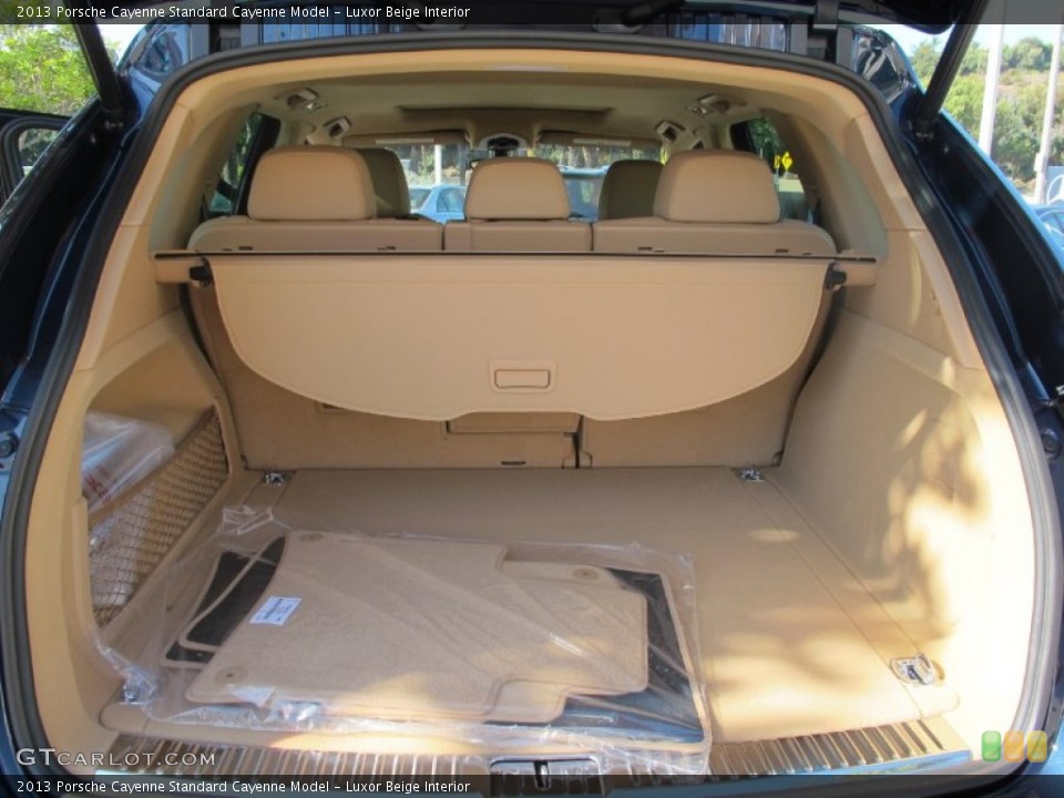 Luxor Beige Interior Trunk for the 2013 Porsche Cayenne  #72410109