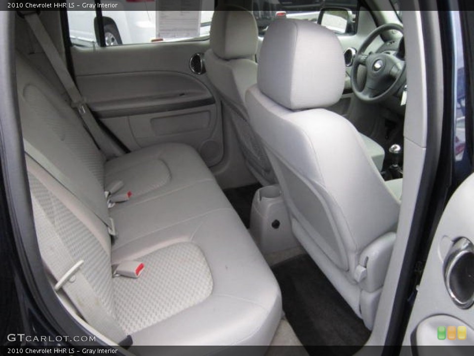 Gray Interior Rear Seat for the 2010 Chevrolet HHR LS #72416057