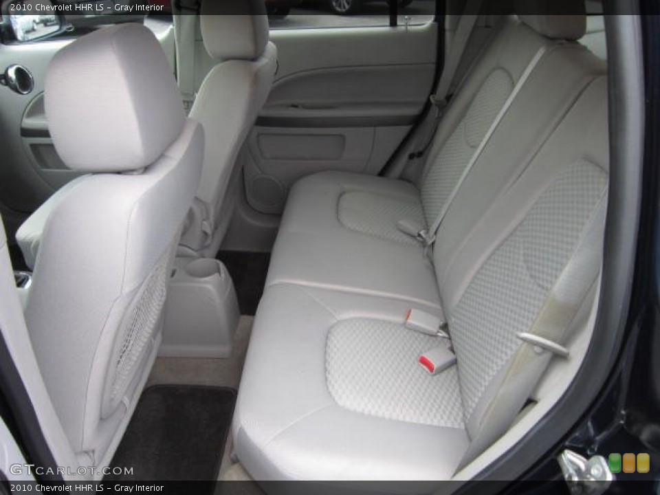 Gray Interior Rear Seat for the 2010 Chevrolet HHR LS #72416096