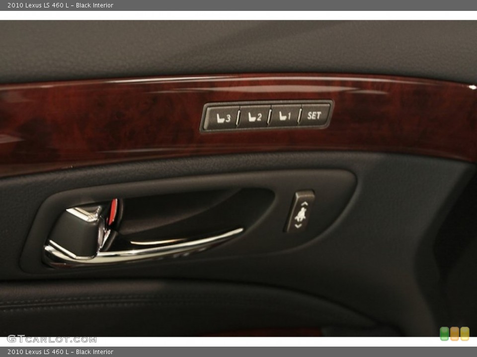 Black Interior Controls for the 2010 Lexus LS 460 L #72416337