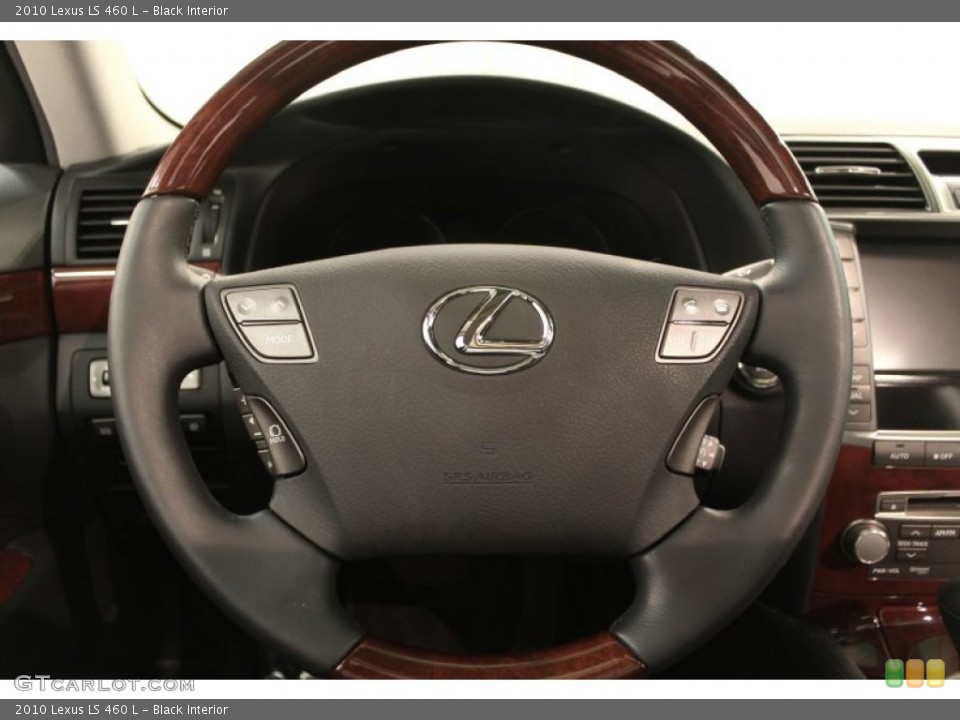Black Interior Steering Wheel for the 2010 Lexus LS 460 L #72416492
