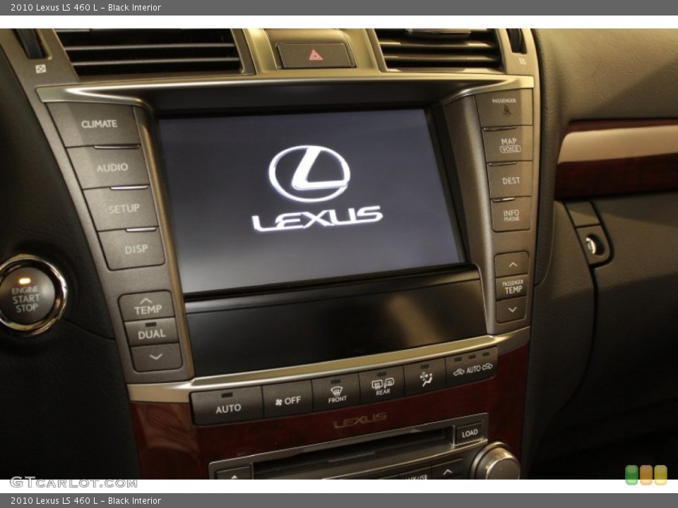 Black Interior Controls for the 2010 Lexus LS 460 L #72416540