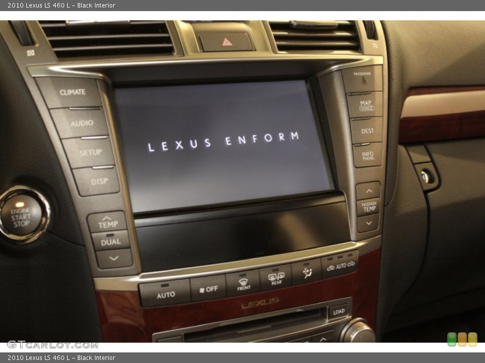 Black Interior Controls for the 2010 Lexus LS 460 L #72416561