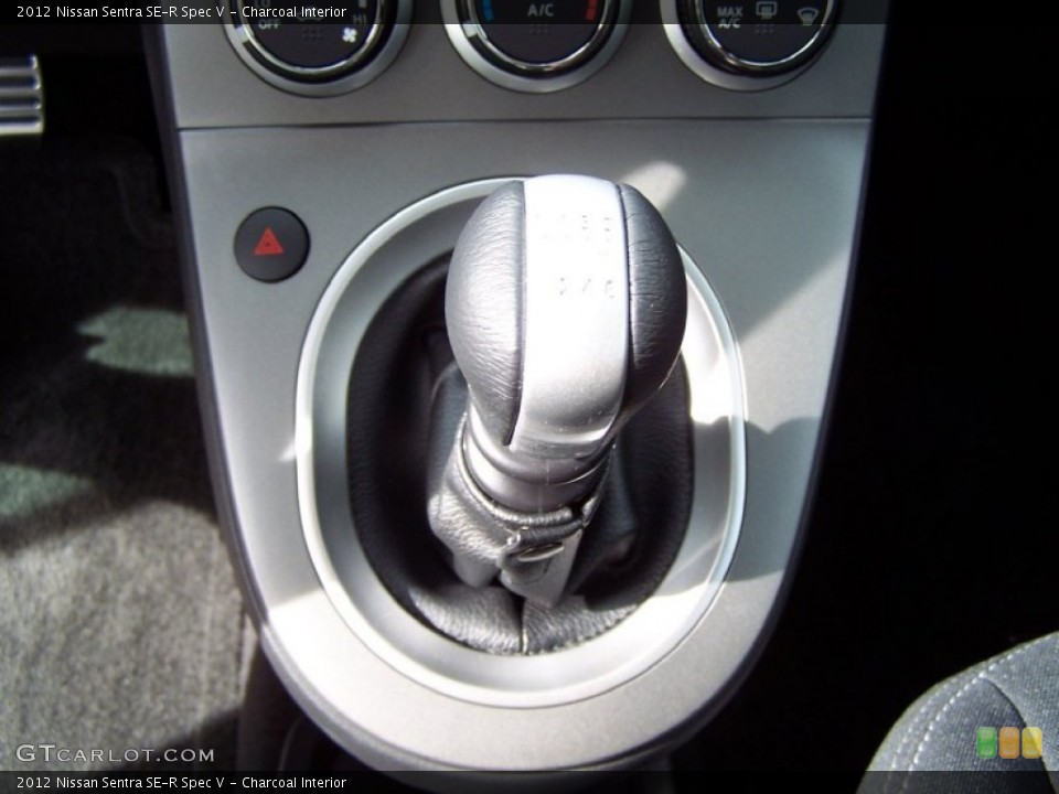Charcoal Interior Transmission for the 2012 Nissan Sentra SE-R Spec V #72417074