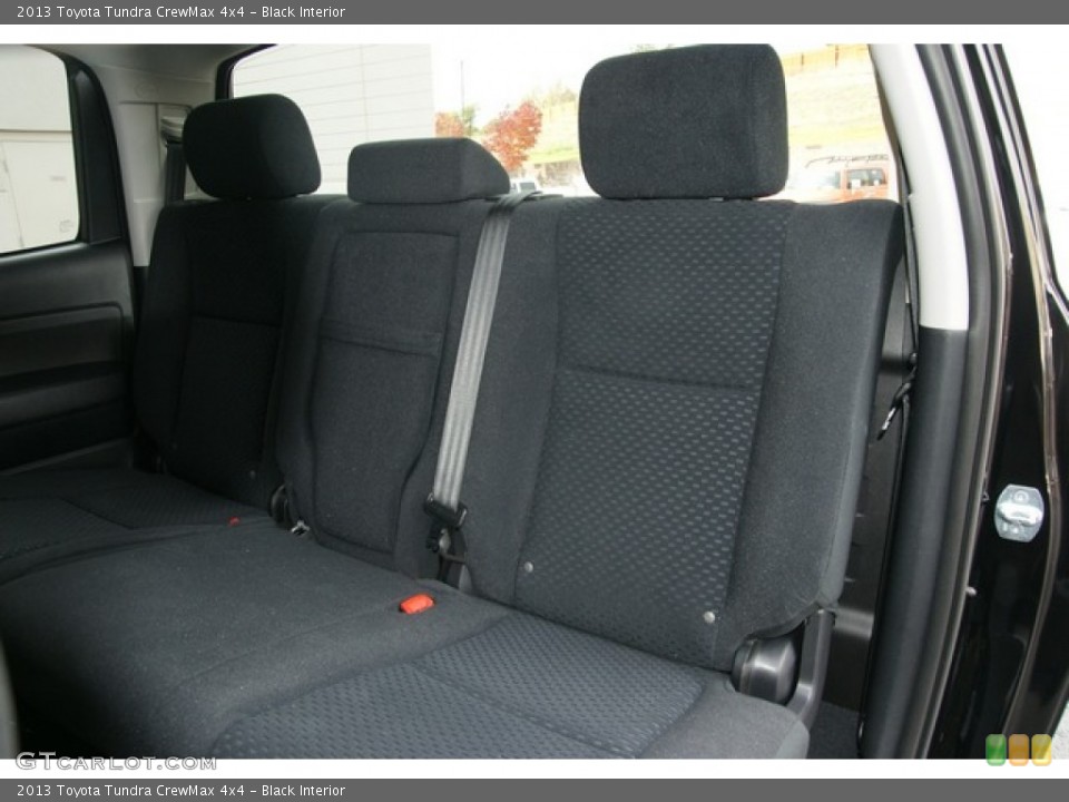 Black Interior Rear Seat for the 2013 Toyota Tundra CrewMax 4x4 #72419966