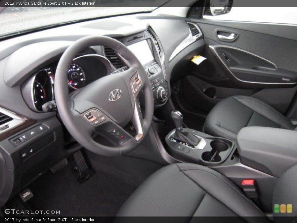 Black Interior Prime Interior for the 2013 Hyundai Santa Fe Sport 2.0T #72420135