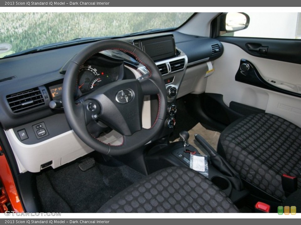 Dark Charcoal Interior Prime Interior for the 2013 Scion iQ  #72422510