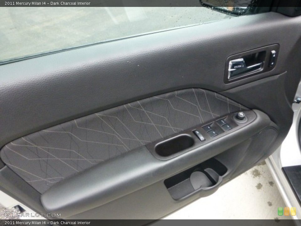 Dark Charcoal Interior Door Panel for the 2011 Mercury Milan I4 #72425255