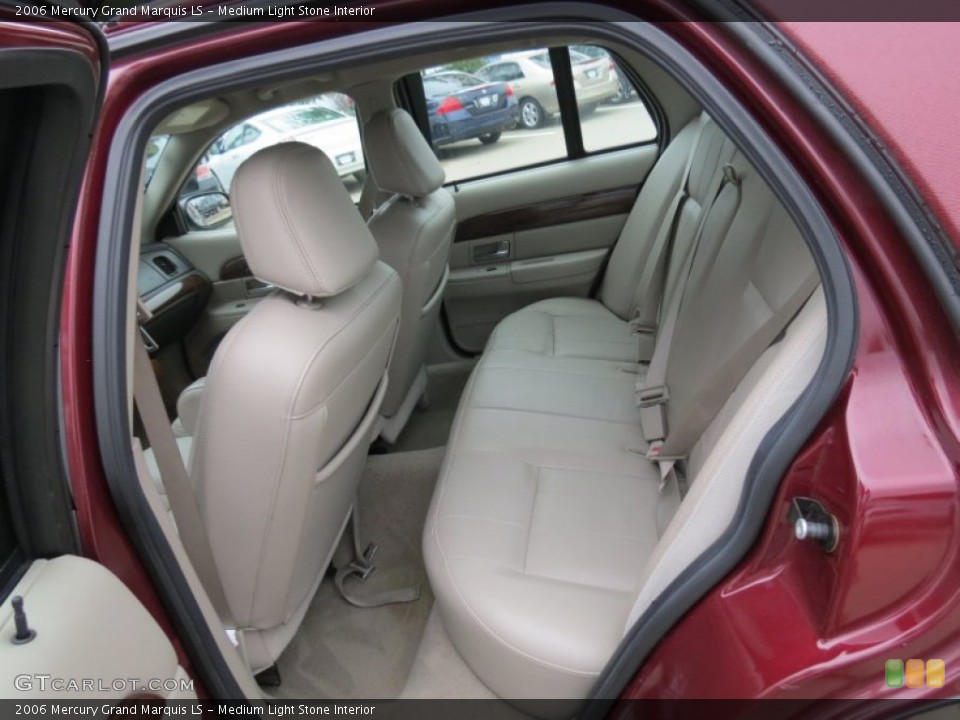 Medium Light Stone Interior Rear Seat for the 2006 Mercury Grand Marquis LS #72427433