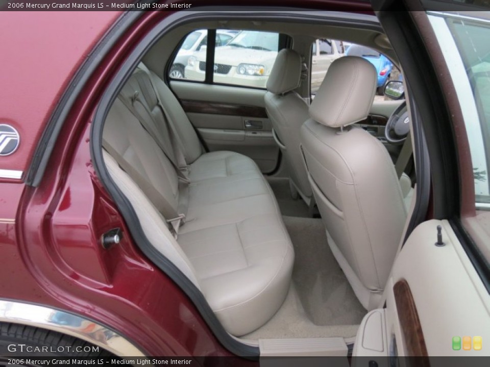 Medium Light Stone Interior Rear Seat for the 2006 Mercury Grand Marquis LS #72427454