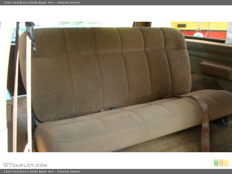 Chestnut 1990 Ford Bronco Interiors
