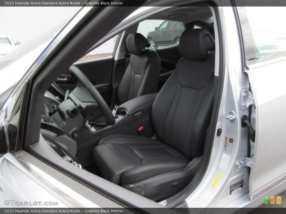 Graphite Black Interior Photo for the 2013 Hyundai Azera  #72430019