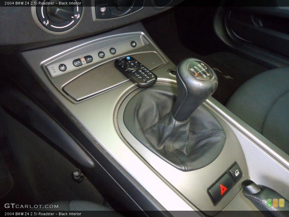 Black Interior Transmission for the 2004 BMW Z4 2.5i Roadster #72430069