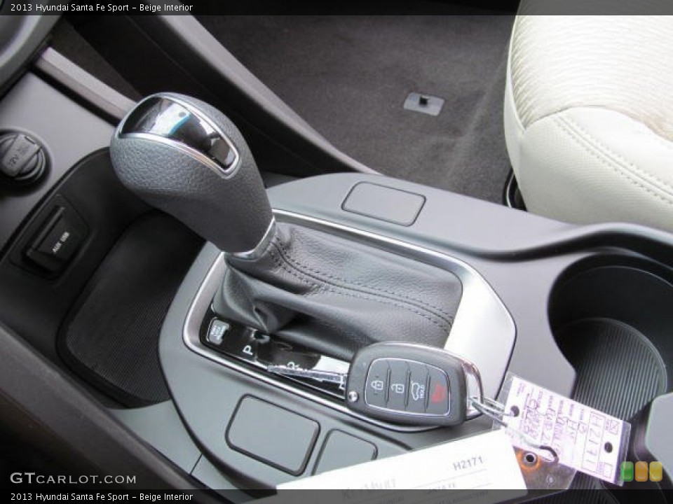 Beige Interior Transmission for the 2013 Hyundai Santa Fe Sport #72430700