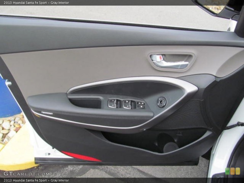 Gray Interior Door Panel for the 2013 Hyundai Santa Fe Sport #72430897