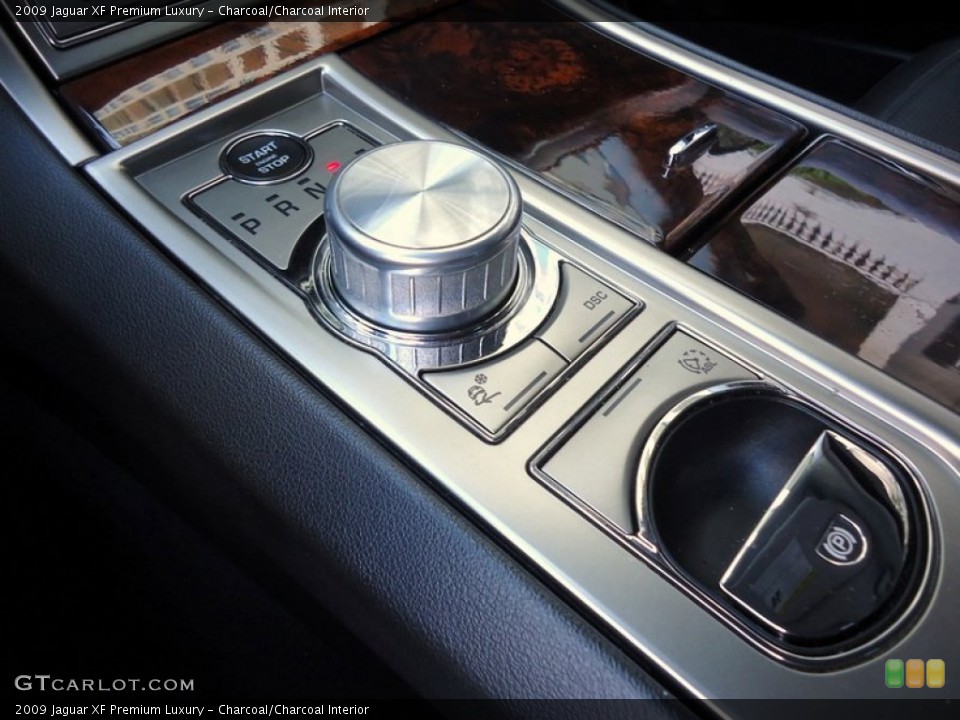 Charcoal/Charcoal Interior Transmission for the 2009 Jaguar XF Premium Luxury #72431552