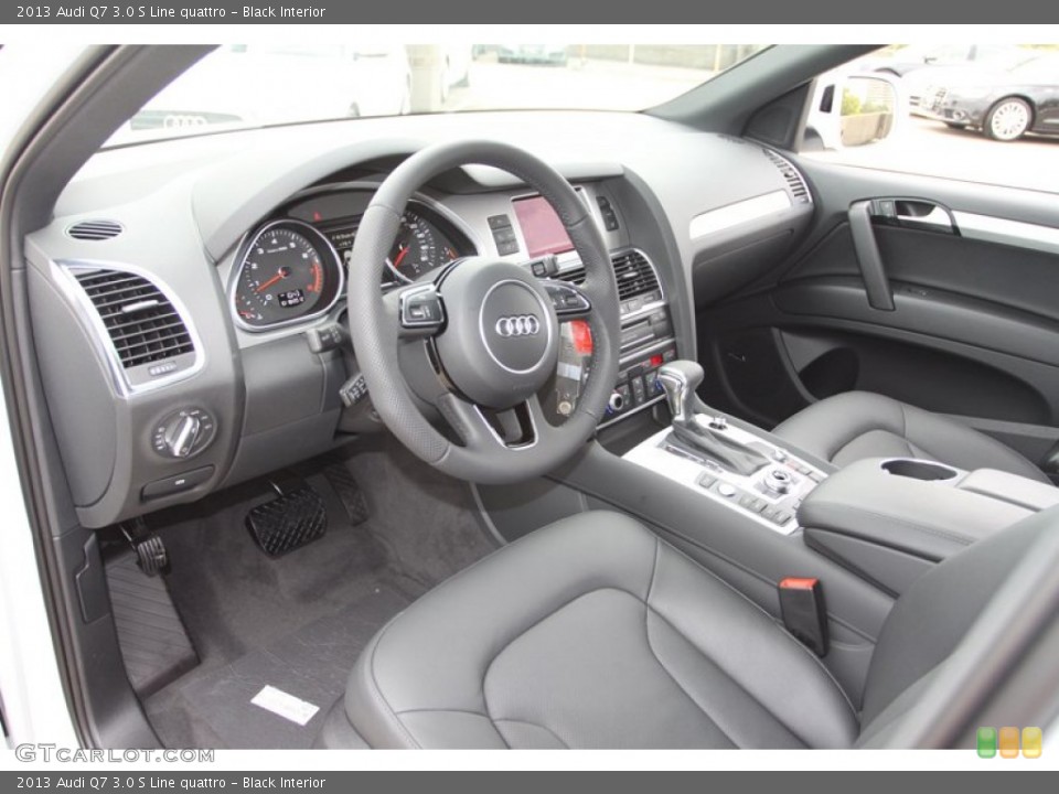 Black Interior Prime Interior for the 2013 Audi Q7 3.0 S Line quattro #72431966